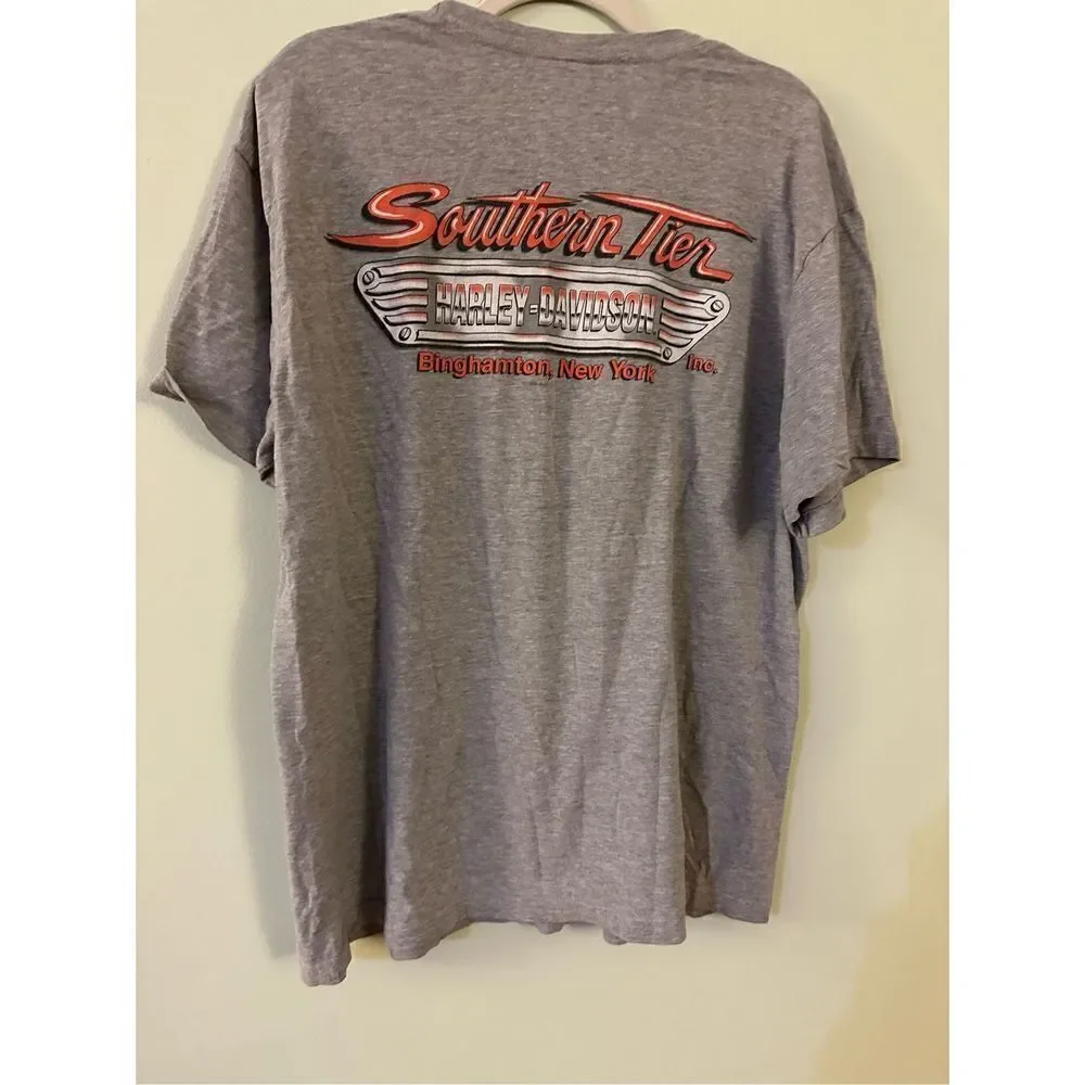 Harley Davidson T-Shirt Binghamton, NY - Picture 4 of 5